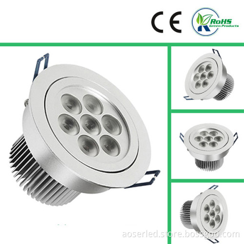 5w,w,9w,12w,15w,18w high quality led down light